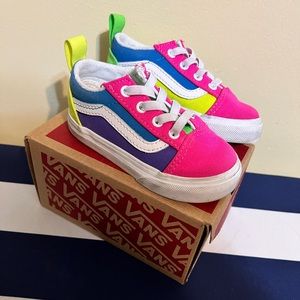 Colorful Toddler Vans